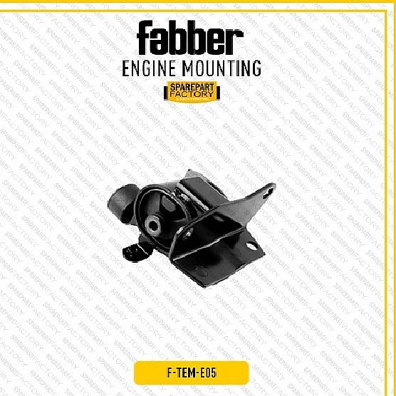 Engine Mounting Pangkon Pegangan Dudukan Mesin Insulator Kiri Fabber Toyota Corolla Altis 2001-2006 AT Matic MT Manual SNI KAN OEM 12372-0D050 - foto 5