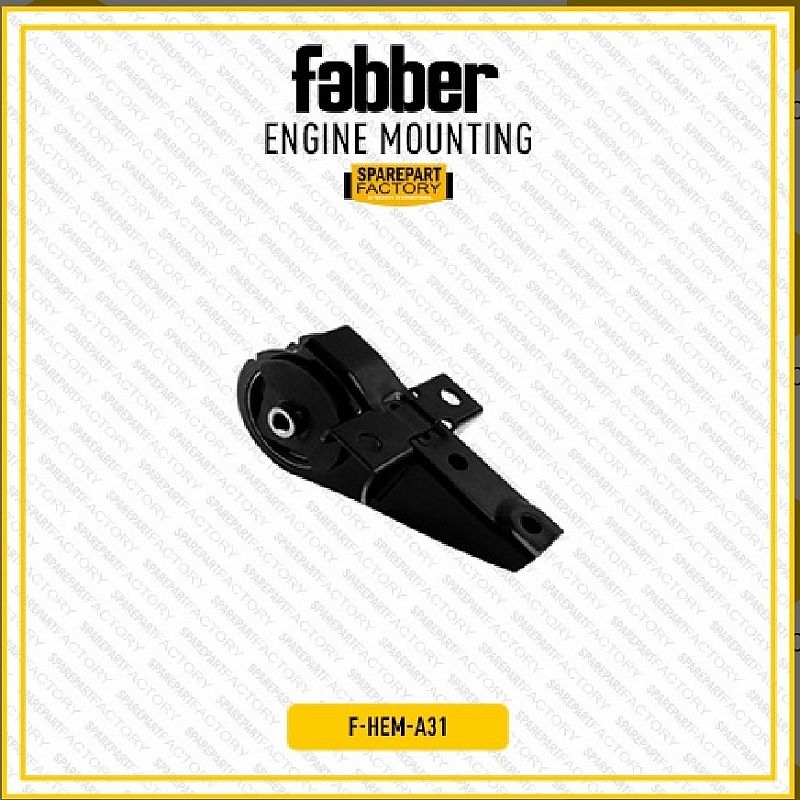 Engine Mounting Pangkon Pegangan Mesin Insulator Belakang Fabber Honda City Z Old SX8 1996-2002 SNI KAN OEM 50810-SX8-T00 50810SX8T00 - foto 3