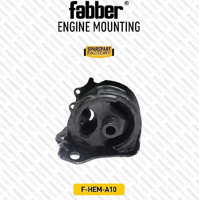 Engine Mounting Pangkon Pegangan Mesin Insulator Kanan Fabber Honda Civic Ferio / CR-V CRV Old Gen 1 RD 2.0 1998-2002 / City Z Old SX8 Gen 1 1996-2002 SNI KAN OEM 50805-S04-000 50805S04000