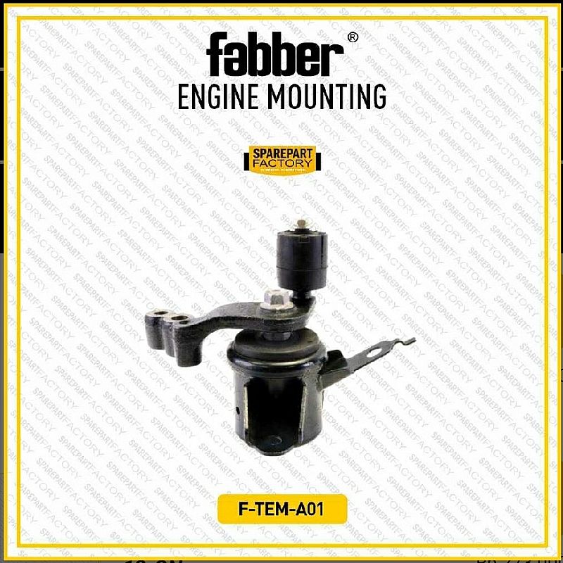 Engine Mounting Pangkon Pegangan Mesin Insulator Kanan MT Manual AT Matic Toyota Daihatsu Agya Ayla 2012-2015 Awal SNI KAN OEM 12305-BZ100 12305-BZ110 12305BZ100 12305BZ110 - foto 3