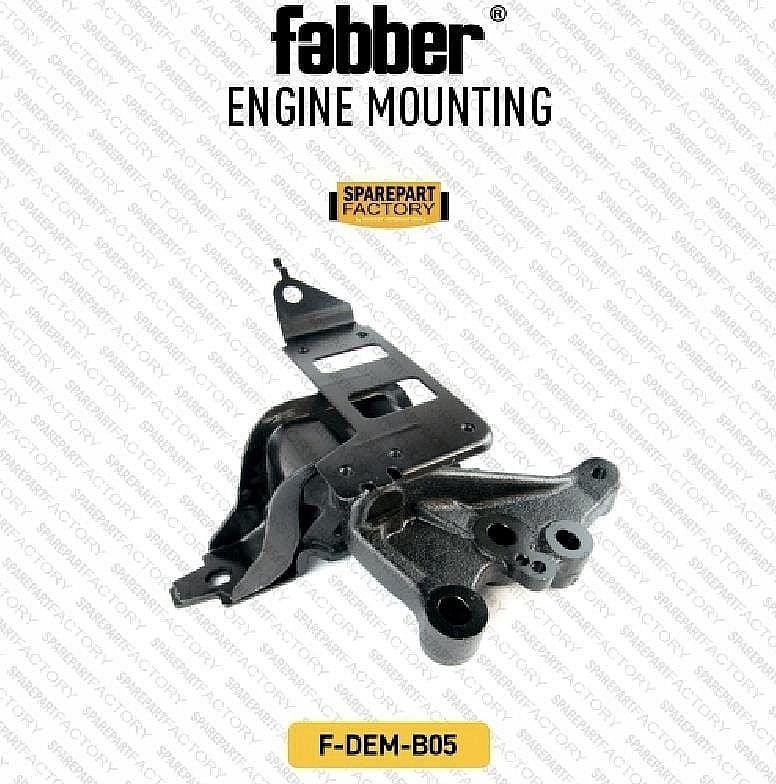 Engine Mounting Pangkon Pegangan Mesin Insulator Kiri Fabber Daihatsu Sigra Toyota Calya 1.2 2016-Ke Atas AT Matic SNI KAN OEM 12306-BZ210 12306BZ210 100% Baru Bergaransi Terbaik