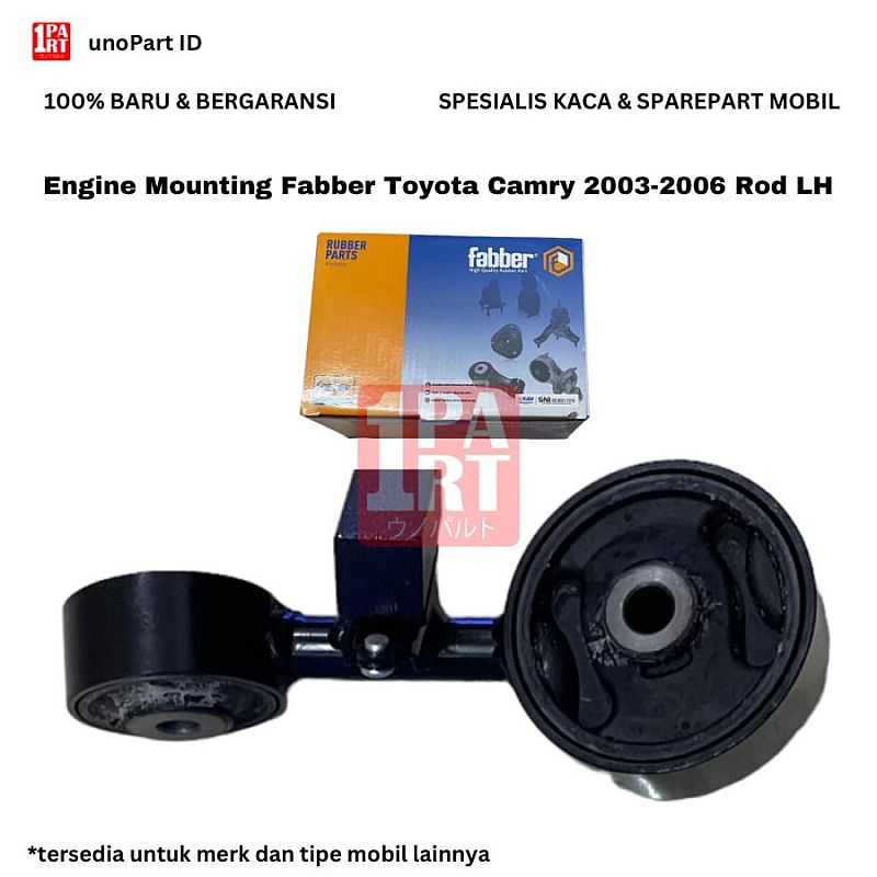Engine Mounting Pangkon Pegangan Mesin Insulator Rod Kanan Fabber Toyota Camry 2002-2006 ACV30 XV30 SNI KAN OEM 12363-0H030 - foto 5