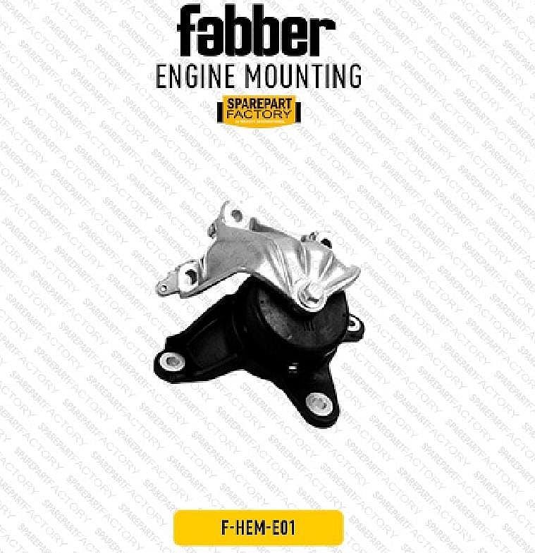 Engine Mounting Set 5pc Fabber Honda Accord CP2 2.4 2008-2013 - foto 2