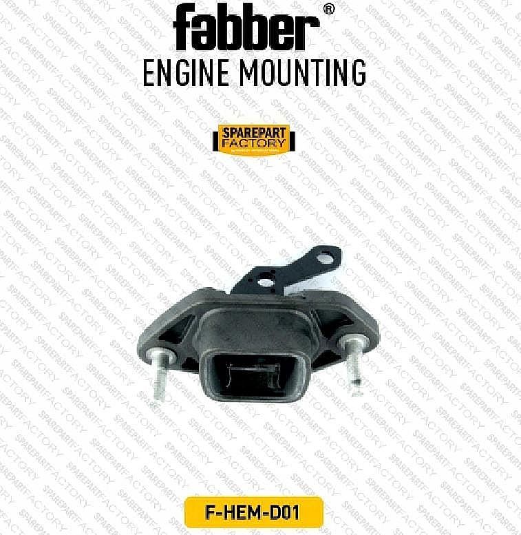 Engine Mounting Set 5pc Fabber Honda Accord CP2 2.4 2008-2013 - foto 3