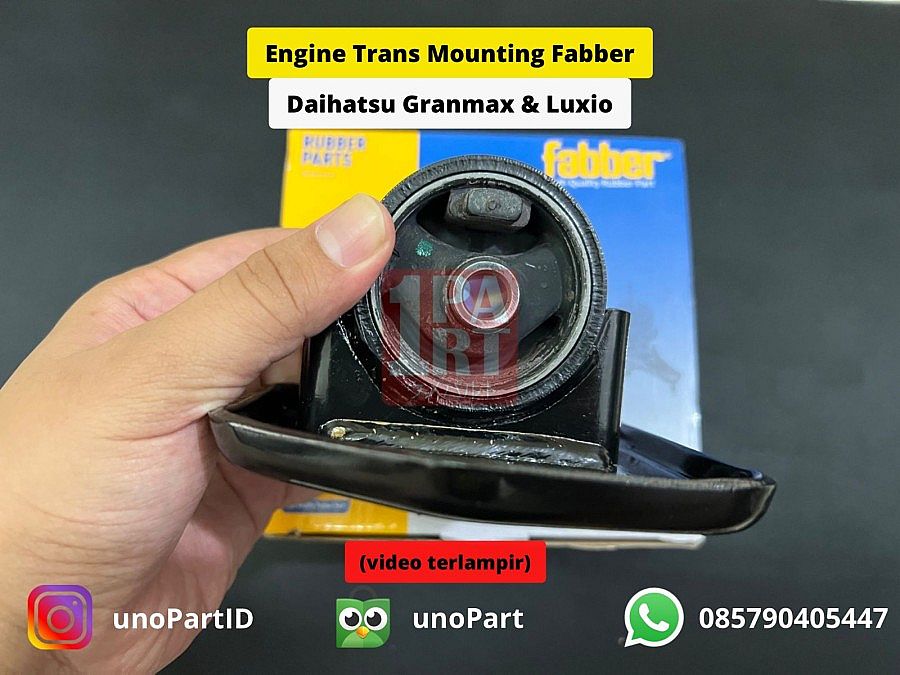 Engine Trans Mounting Fabber Daihatsu Luxio Granmax AT Matic SNI KAN OEM 12371-BZ080 12371BZ080