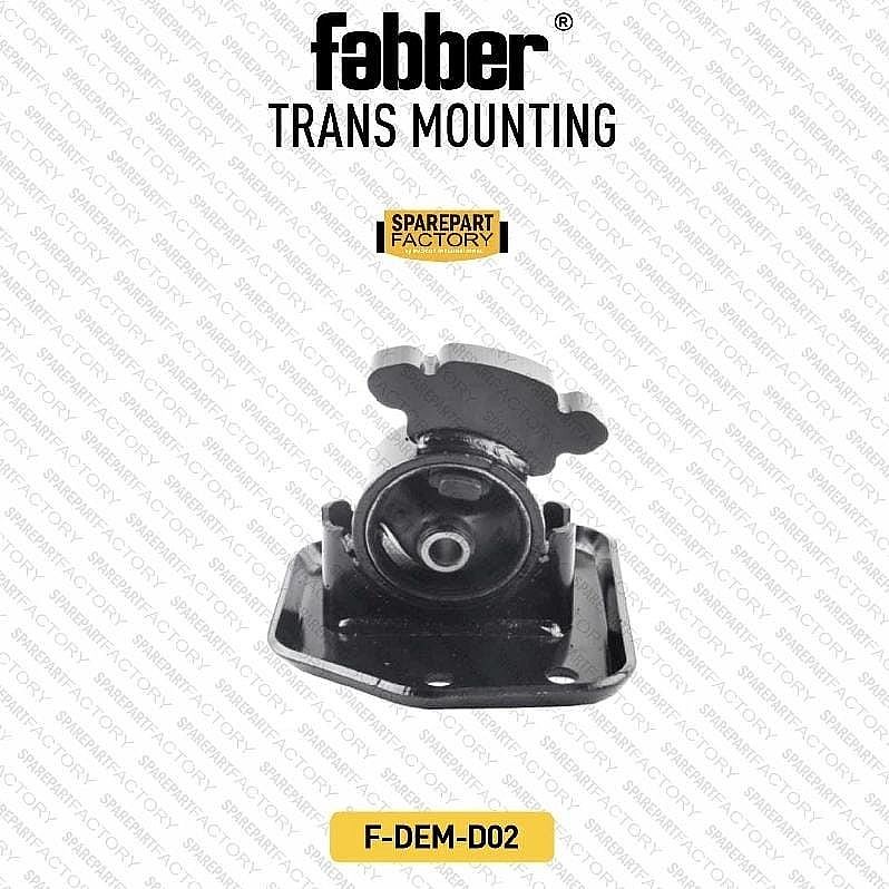 Engine Trans Mounting Fabber Daihatsu Luxio Granmax MT Manual SNI KAN OEM 12371-BZ090 12371BZ090 - foto 2