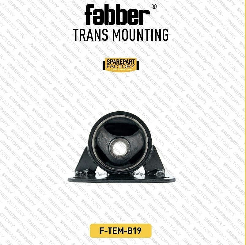 Engine Trans Mounting Fabber Toyota Hiace Commuter 2004-2018 SNI KAN OEM 12380-30010 1238030010