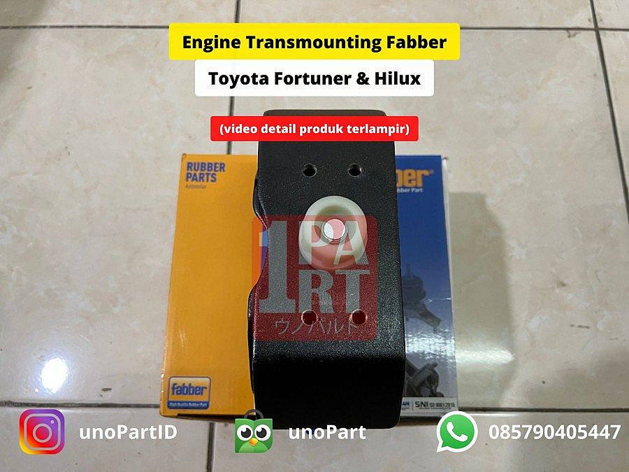 Engine Trans Mounting Toyota Fortuner / Hilux 4WD Double Cabin Diesel 2005-2015 12371-0L080 - foto 5