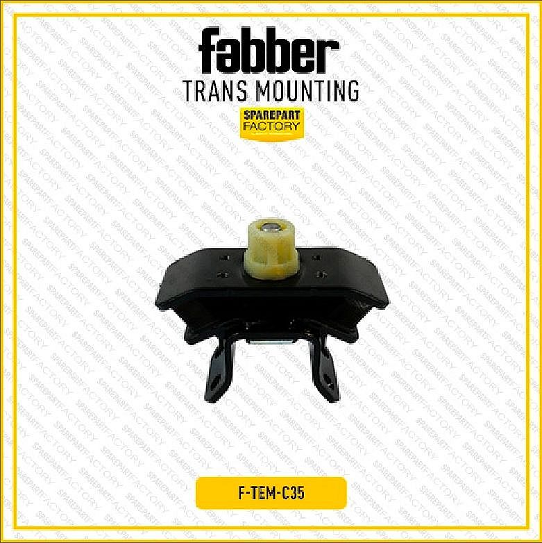 Engine Trans Mounting Transmisi Fabber Fortuner VRZ Diesel 2016-Ke Atas / Innova Reborn 2016- / Hilux Rangga 2024-Ke Atas AT SNI KAN OEM 12371-0L200 123710L200