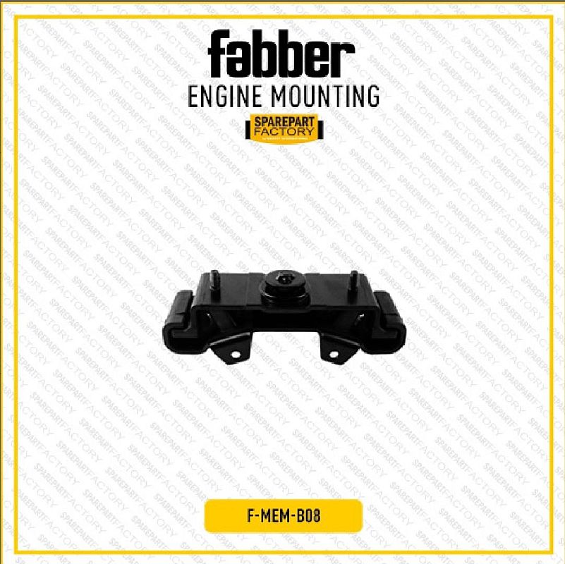 Engine Trans Transmisi Mounting Pangkon Pegangan Mesin Insulator Fabber Belakang Mitsubishi Pajero Sport / Triton 08-15 & Triton MT SNI KAN OEM MR992717
