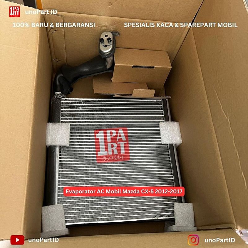 Evaporator Evap AC Mobil Mazda CX5 CX-5 CX 5 2012-2017 KE Merk Yaruki by unoPart ID Spesialis AC Mobil - foto 5