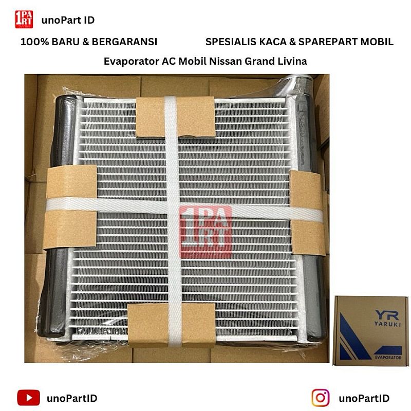 Evaporator Evap AC Mobil Nissan Grand Livina L10 L11 / Evalia Original Yaruki unoPart - foto 4