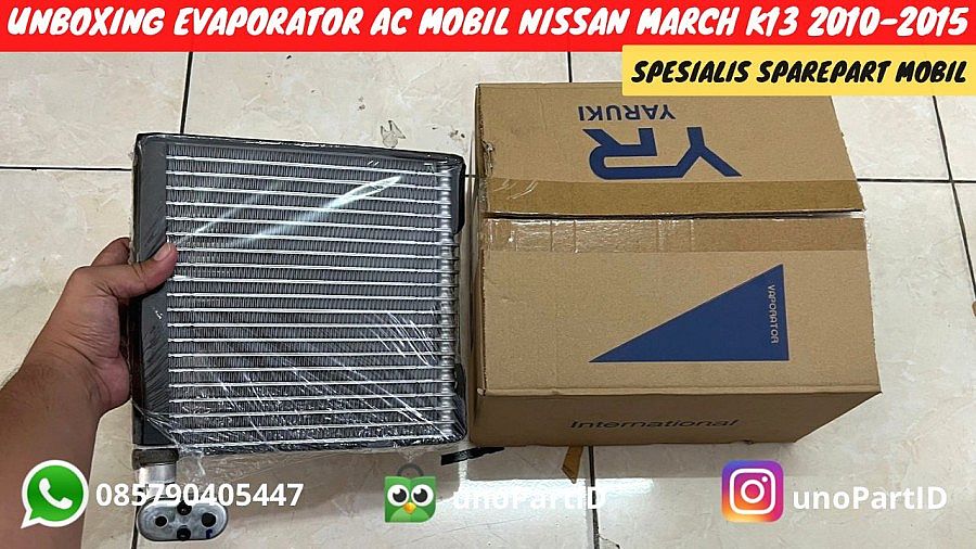 Evaporator Evap AC Mobil Nissan March 2010-ON K13 by unoPart ID Yaruki - foto 5