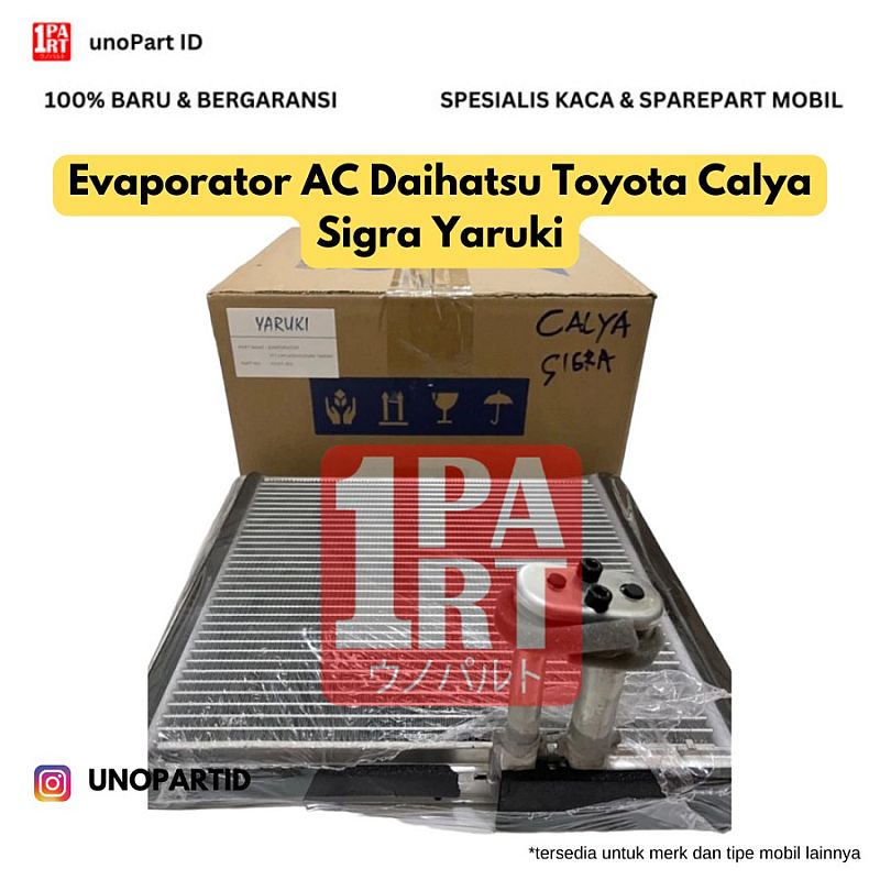 Evaporator Evap AC Mobil Toyota Daihatsu Calya Sigra Yaruki Original - foto 3