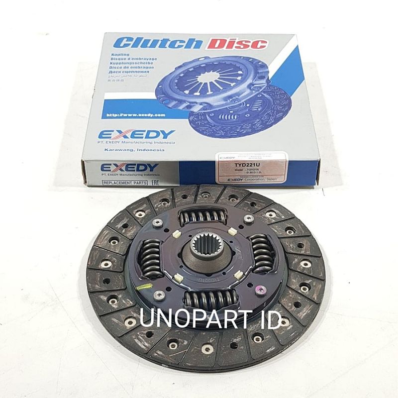 Exedy Clutch Disc Kopling Matahari Agya Ayla 1.0 1.2 & Sigra Calya 1.2