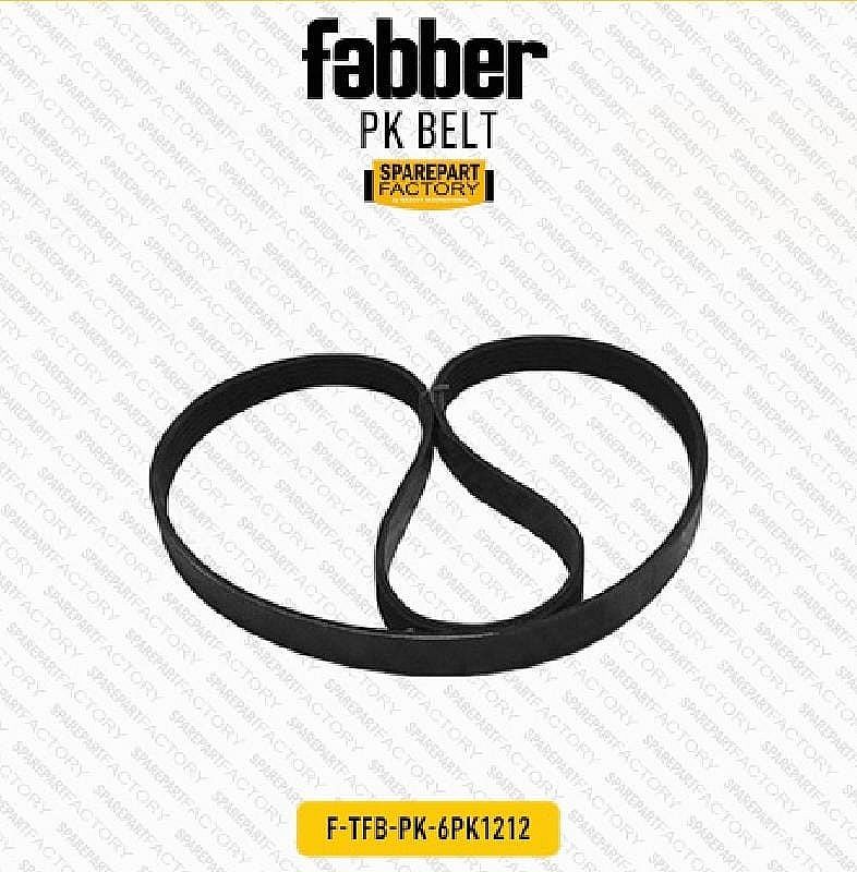 Fan Belt V-Belt Alt PS Wuling Almaz Xtrail T31 2.5 Serena C27 6PK 1212 - foto 2