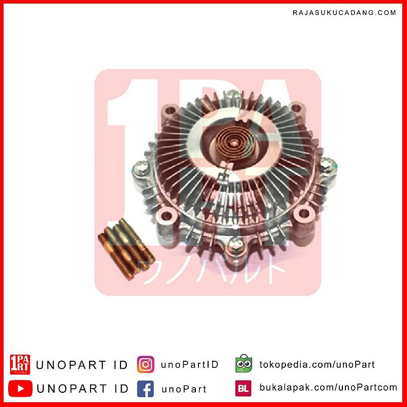 Fan Clutch / Visco Fan Stecker Toyota Rinosaurus 130HT Dutro 130HD - foto 3