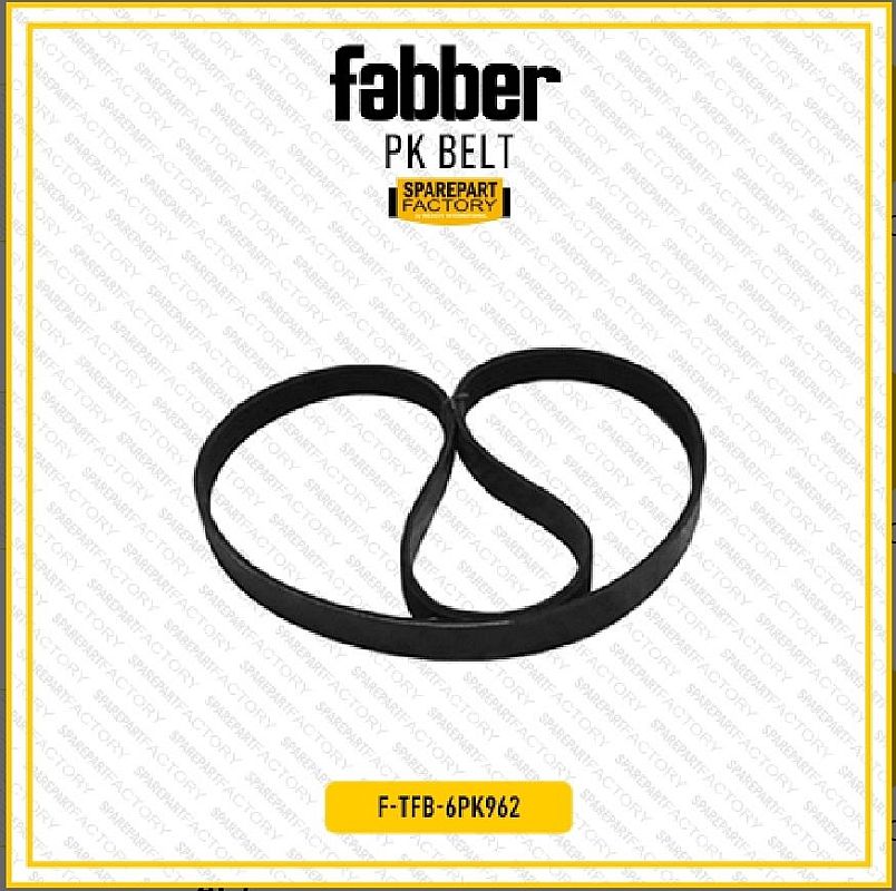 Fan Van V PK Belt VBelt Fanbelt Vanbelt Mazda CX5 CX 5 CX-5 KE 2012-2017 2.0 / CX3 CX 3 CX-3 2017-Ke Atas / Biante 2.0 Skyactiv 6PK962 6PK 962 PE08-15-909C