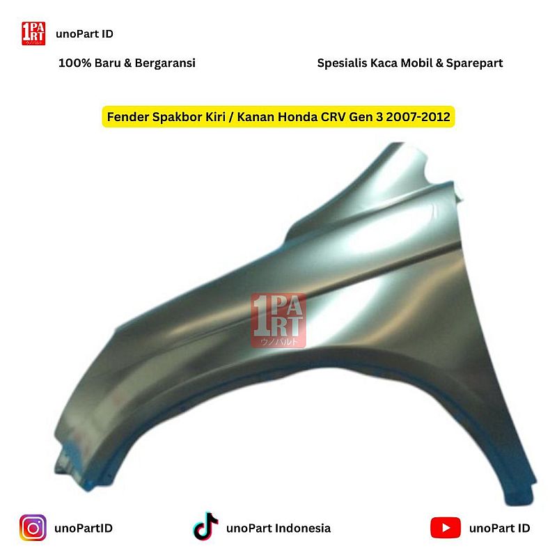 Fender Spakbor Depan Kiri / Kanan Honda CRV CR-V 2007-2012 Gen3 RE