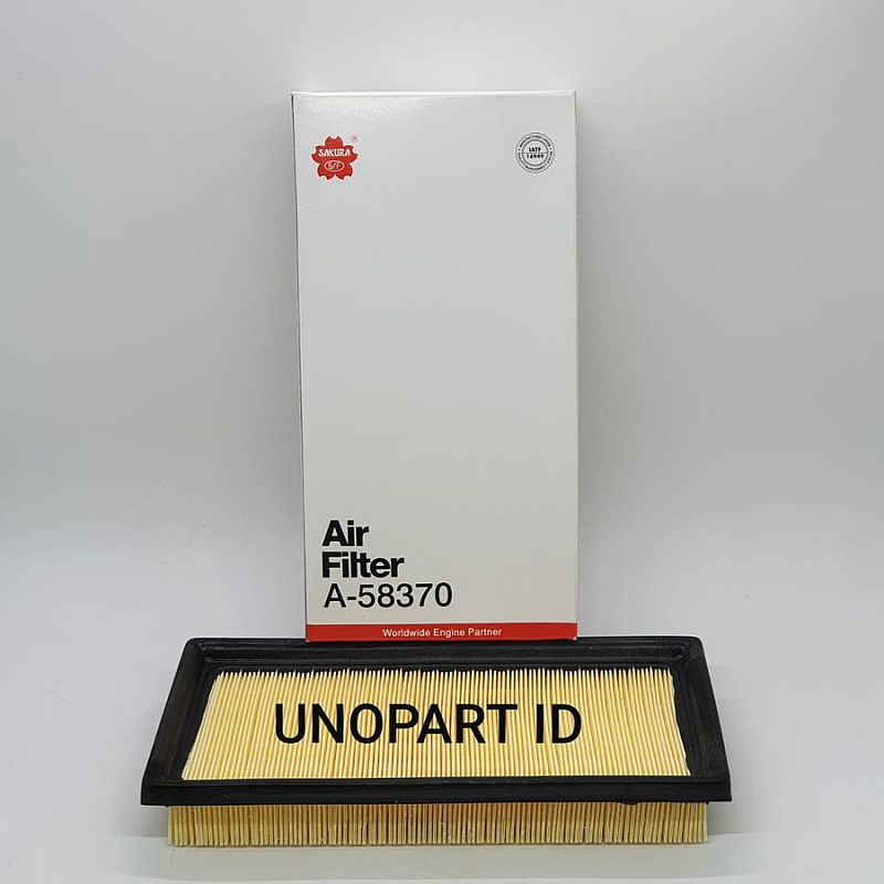 Filter Udara Sakura Mitsubishi Mirage OEM No. 1500A399 1500A617 A58370 - foto 2