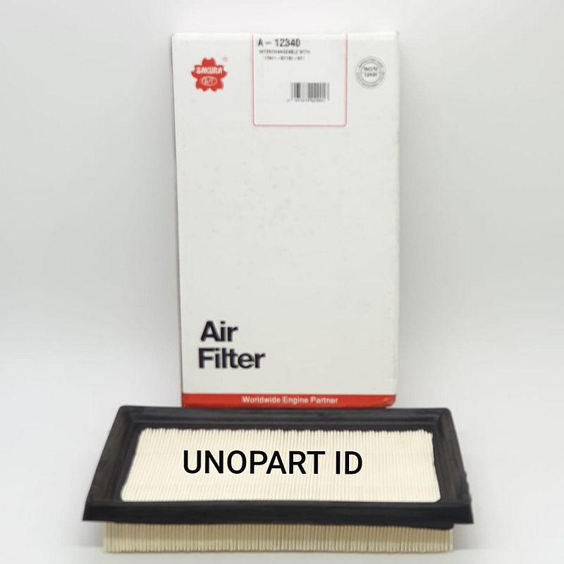 Filter Udara Sakura Toyota Calya Daihatsu Sigra OEM No. 17801-BZ130 - foto 2