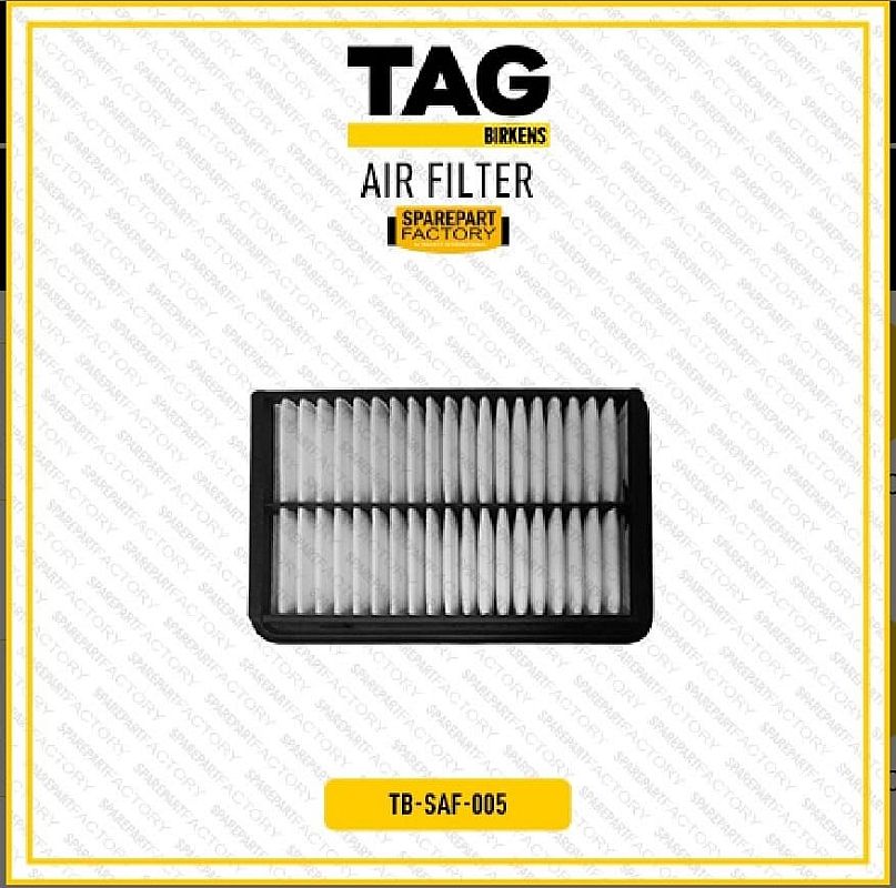 Filter Udara TAG Birkens Suzuki Carry Futura 1.5 EFI Injeksi Injection / Aerio Baleno Next G 2001-2007 /  Neo Baleno 2008-2015 13780-54G10