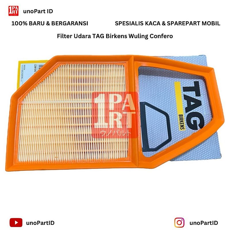 Filter Udara TAG Birkens Wuling Confero 24552164 2017-ON