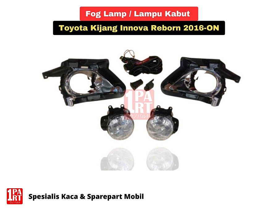 Foglamp Fog Lamp Lampu Kabut Toyota Kijang Innova Reborn 2016-ON