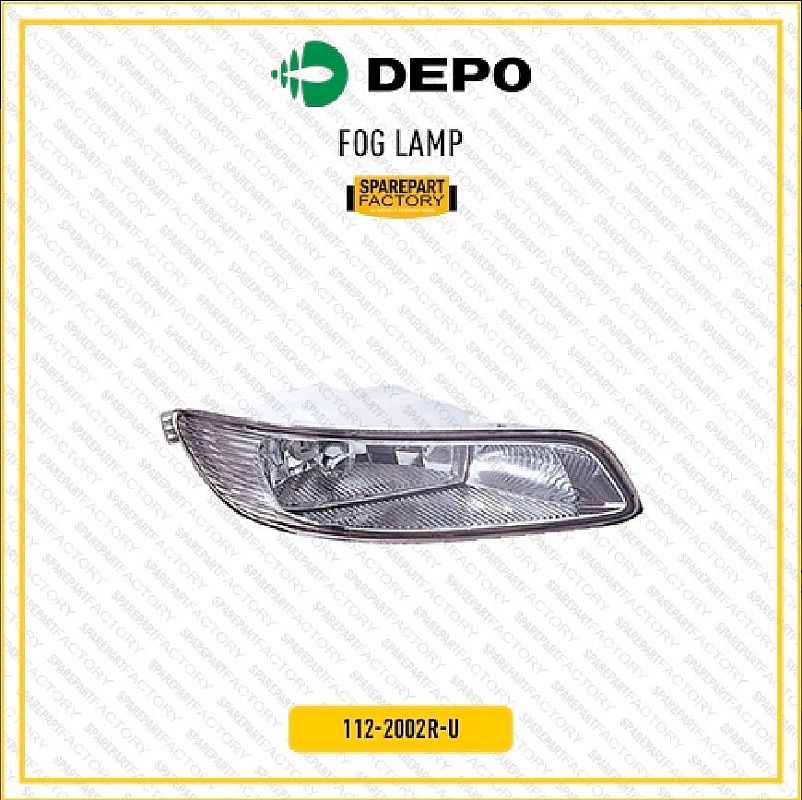 Foglamp Fog Lamp Lampu Kabut Toyota Kijang Kapsul EFI 2003-2004 Merk Depo Kiri/Kanan by unoPart ID