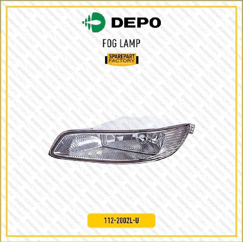 Foglamp Fog Lamp Lampu Kabut Toyota Kijang Kapsul EFI 2003-2004 Merk Depo Kiri/Kanan by unoPart ID - foto 2