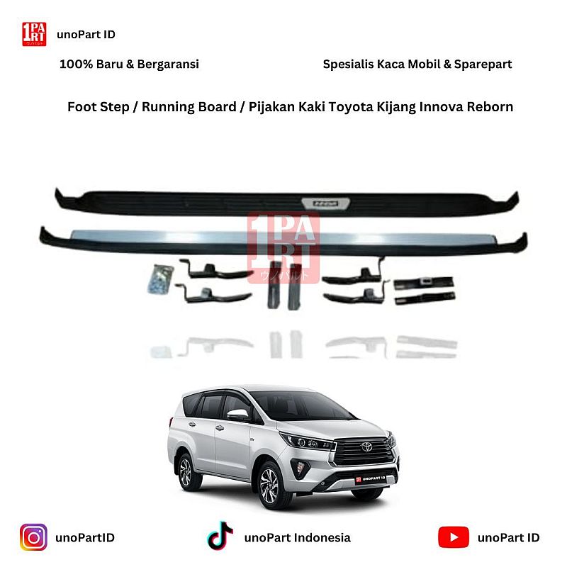 Foot Step / Running Board / Pijakan Kaki Toyota Kijang Innova Reborn by unoPart ID 1Part