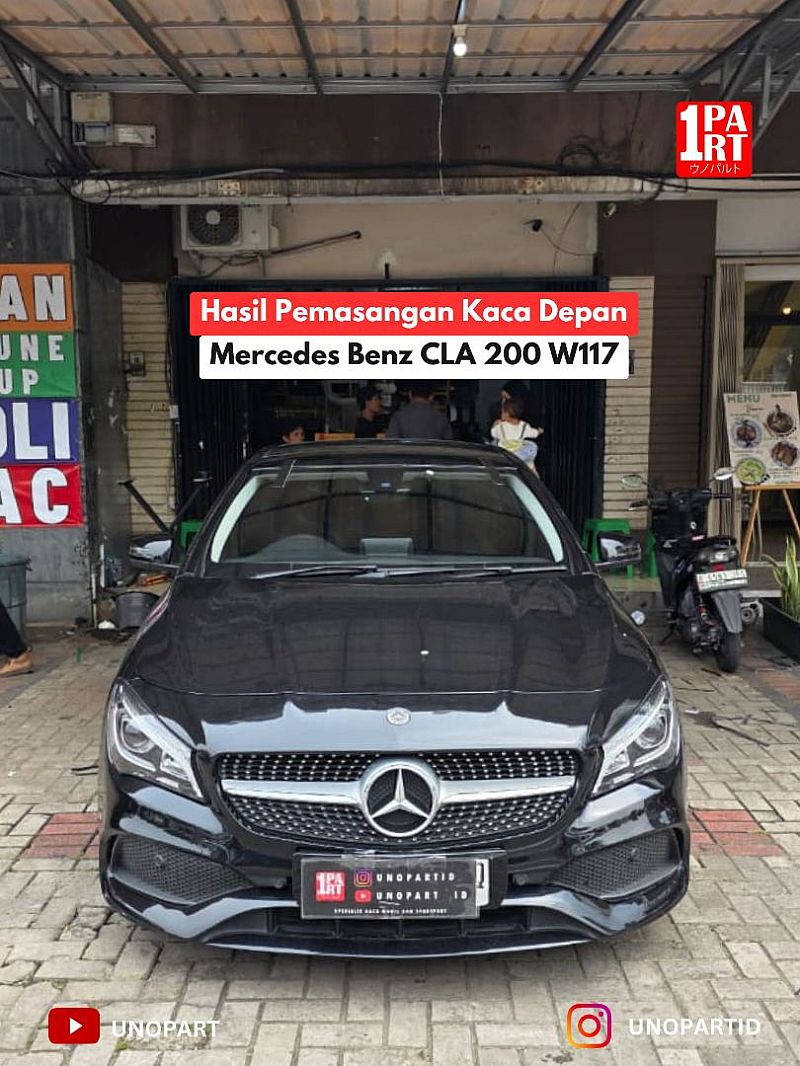 Front Windshield / Kaca Depan Mercedes Benz CLA 200 / GLA200 GLA250 W156 / A-Class W176 by unoPart ID - foto 2