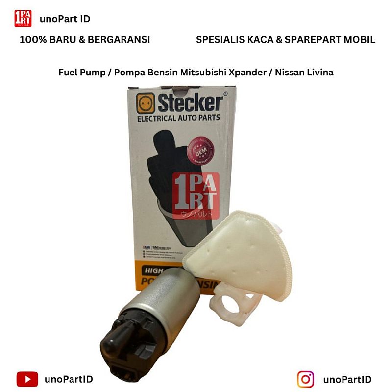 Fuel Pump Pompa Bensin Nissan Livina / Mitsubishi Xpander 2017-ON Merk Stecker Rotak Only - foto 9