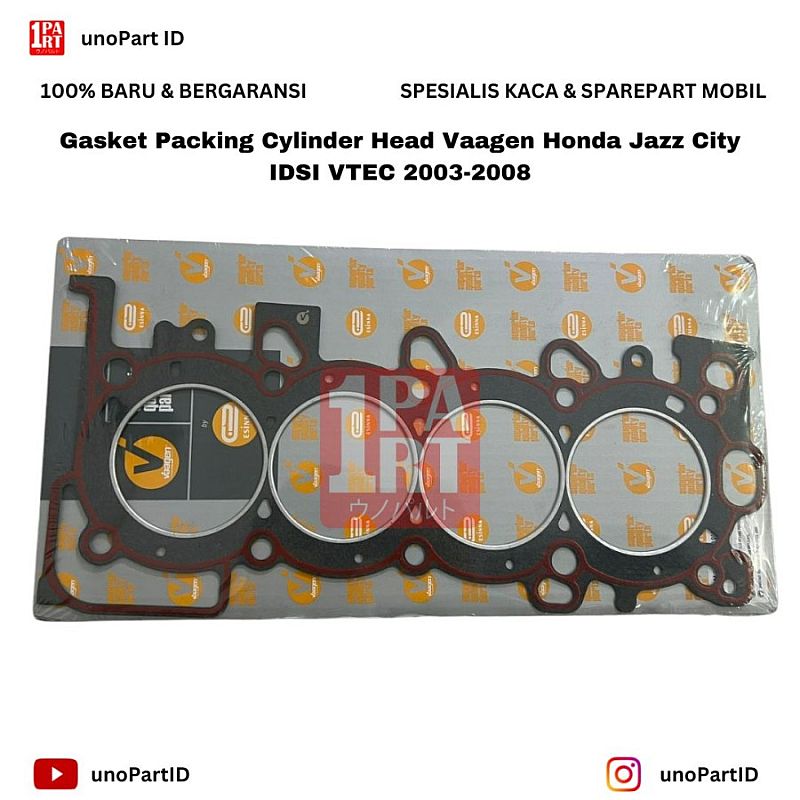 Gasket Packing Paking Cylinder Head Kop Deksel Honda Jazz City IDSI VTEC Karbon - foto 4