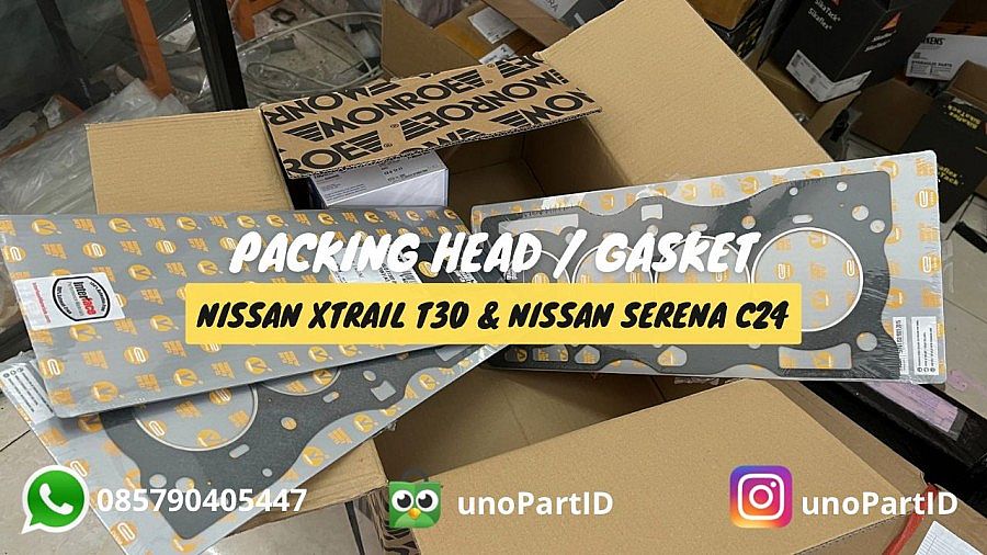 Gasket Packing Paking Cylinder Head Kop Deksel Nissan Xtrail T30 2003-2007 Plat Vaagen - foto 2