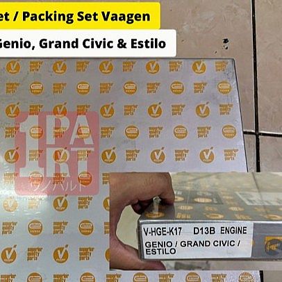Gasket Packing Set Engine Honda Genio / Grand Civic / Estilo (D13B) Karbon Asbes - foto 4