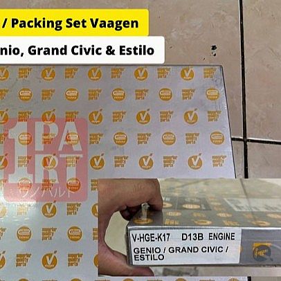 Gasket Packing Set Engine Honda Genio / Grand Civic / Estilo (D13B) Plat Besi - foto 2