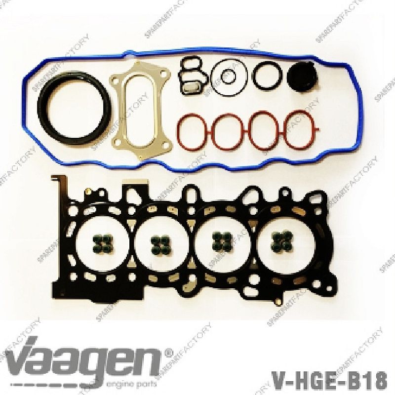 Gasket Packing Set Engine Mesin Vaagen Honda Jazz GE8 City GM2 2007-2013 / Freed / HRV 2014-2021 / Mobilio 2014-Ke Atas / Brio 2013-2017 L15Z1 Bahan Plat SNI KAN OEM 06110-55A-000 0611055A000 - foto 2