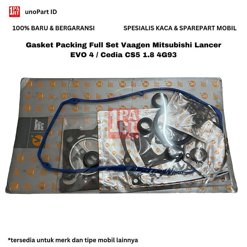 Gasket Set Engine Mitsubishi Lancer Evo-4 / Cedia 1.8 (CS5)(4G93)(K) - foto 3