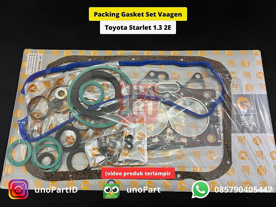 Gasket Set Engine Toyota Starlet 1.3cc(EP80)(K) - foto 3
