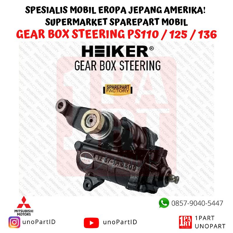 Gear Box Steering Heiker Mitsubishi PS 110 125 136 OEM MK472190 - foto 2