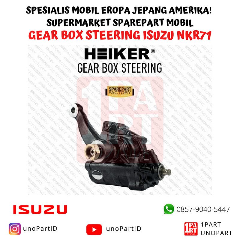 Gear Box Steering Heiker Truk Isuzu NKR71 OEM 897356103 - foto 2