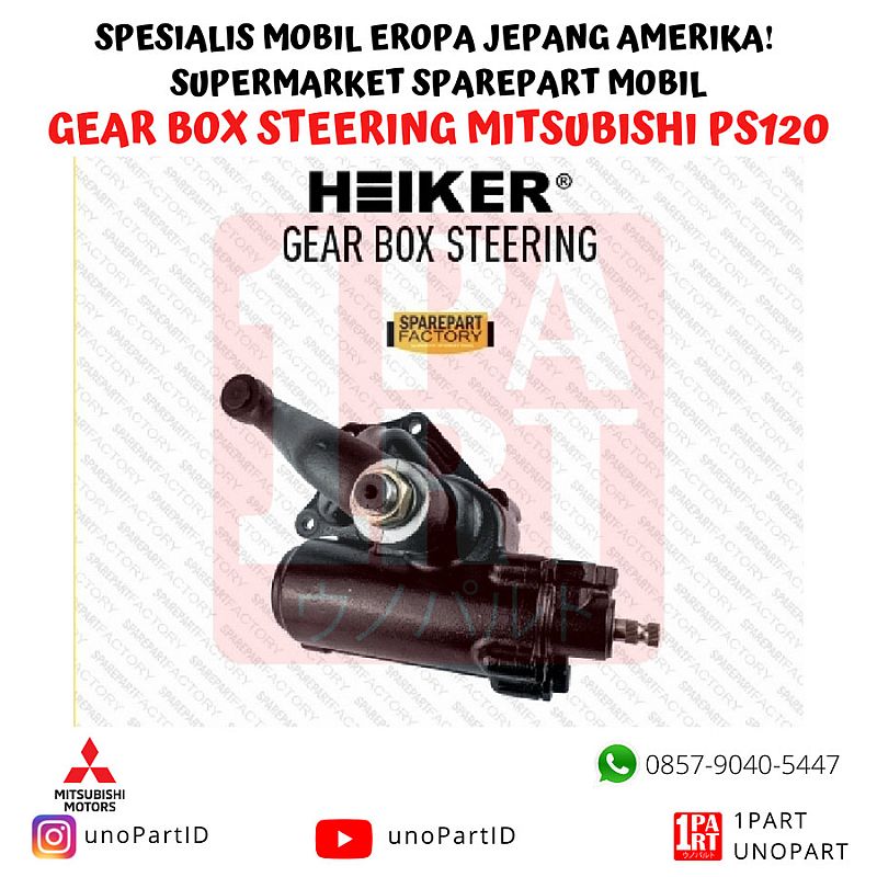 Gear Box Steering Heiker Truk Mitsubishi PS120 PS 120 OEM MB378380