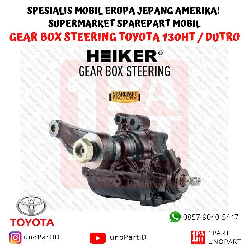 Gear Box Steering Worm Borem Toyota Dyna 130HT Hino Dutro 44110-37221 - foto 5