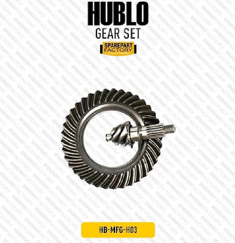Gear Set / Gigi Nanas Gardan Mitsubishi 4D34 / PS 120 / PS120 Ragasa F349 17.5cn 6x37 by unoPart ID Toko Sparepart Mobil Murah - foto 2