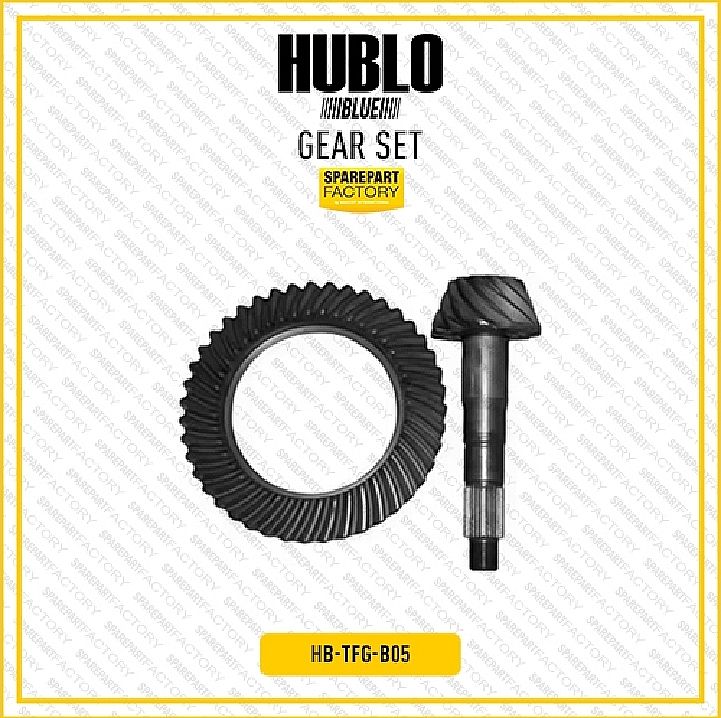 Gear Set Gigi Gardan Depan Hublo Toyota Hilux Vigo DCAB Double Cabin 41201-D9095 41201D9095 Ukuran 12x43