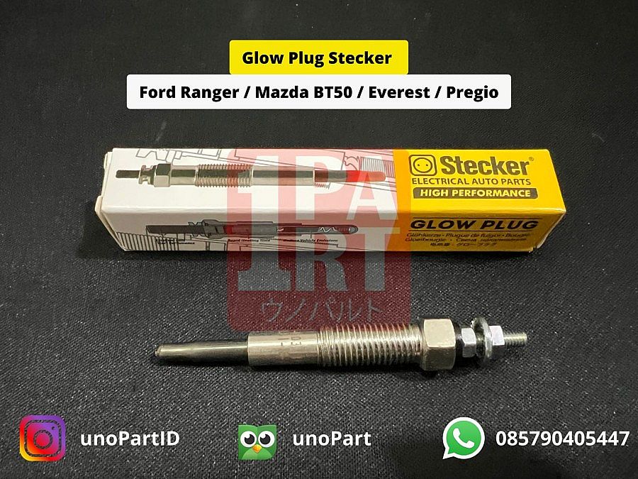 Glow Plug Busi Pijar Stecker Ford Mazda Ranger / BT-50 / Everest / Pregio 2.5 2.9 - foto 4