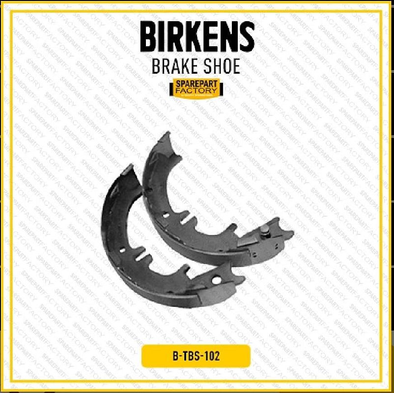 Hand Brake Shoe Kanvas Kampas Rem Tangan Birkens Toyota Harrier ACU30 2004-2012 SNI KAN OEM 46550-48010 46540-48010