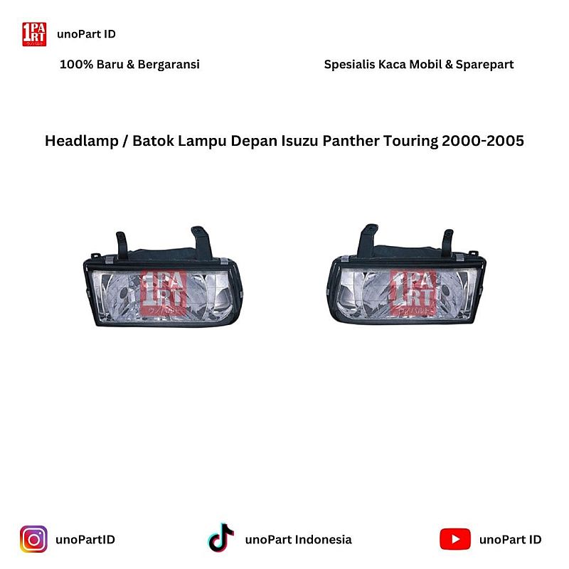 Headlamp / Batok Lampu Depan Isuzu Panther Touring 2000-2005 by unoPart ID
