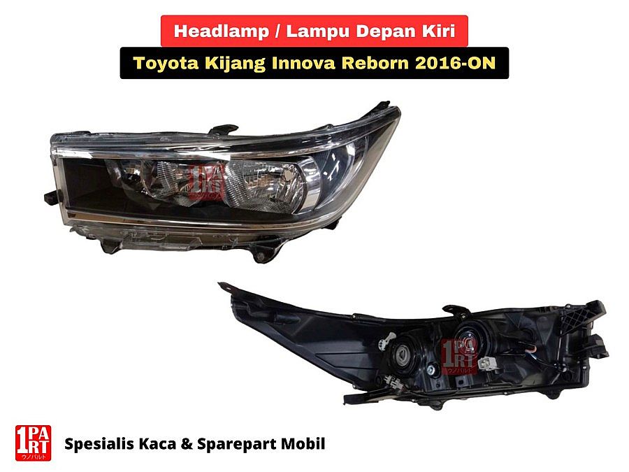 Headlamp Lampu Depan Kiri Toyota Kijang Innova Reborn 2016-ON